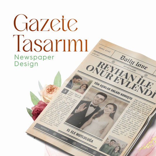 Nostaljik Gazete Tasarımı