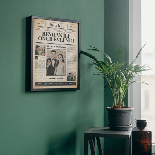 Nostaljik Gazete Tasarımı